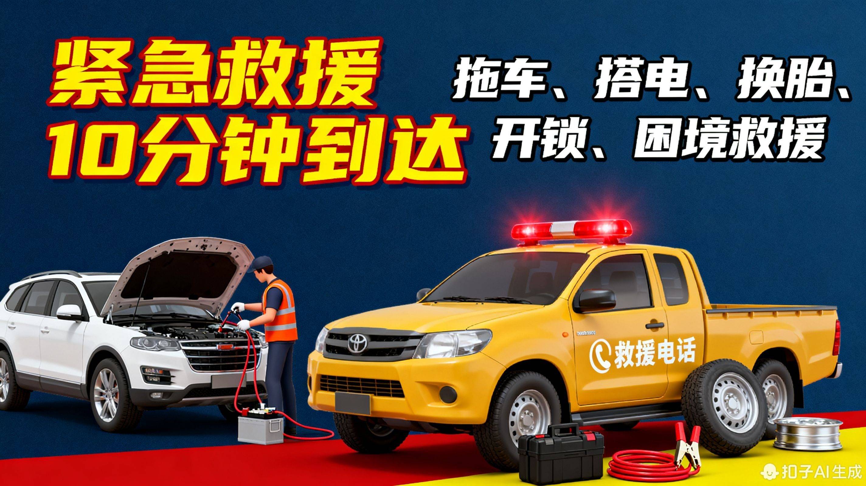 最新24小时上门汽车搭电救援方法分析(最方便真实的上门汽车搭电多少钱方法)